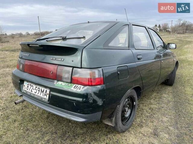 Зеленый ВАЗ 2112, объемом двигателя 1.5 л и пробегом 142 тыс. км за 1800 $, фото 5 на Automoto.ua
