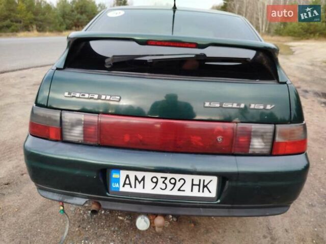 Зелений ВАЗ 2112, об'ємом двигуна 1.5 л та пробігом 195 тис. км за 1700 $, фото 2 на Automoto.ua