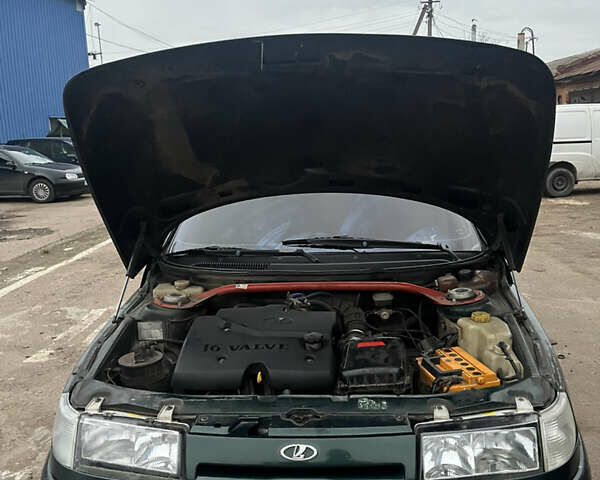 Зеленый ВАЗ 2112, объемом двигателя 1.6 л и пробегом 342 тыс. км за 1700 $, фото 8 на Automoto.ua