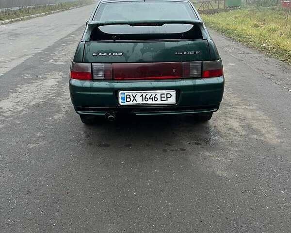 Зеленый ВАЗ 2112, объемом двигателя 1.6 л и пробегом 147 тыс. км за 1900 $, фото 1 на Automoto.ua