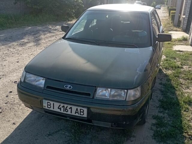 Зеленый ВАЗ 2112, объемом двигателя 1.6 л и пробегом 435 тыс. км за 1000 $, фото 1 на Automoto.ua