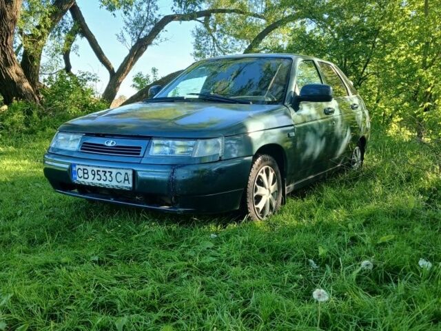 Зеленый ВАЗ 2112, объемом двигателя 1.6 л и пробегом 415 тыс. км за 1100 $, фото 1 на Automoto.ua