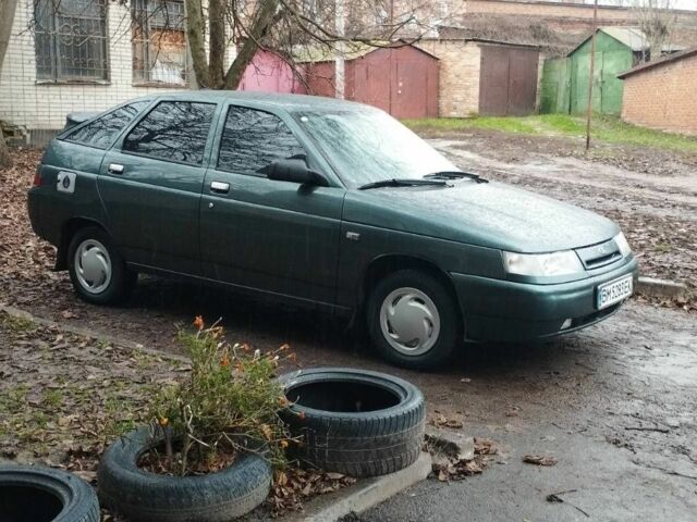 Зеленый ВАЗ 2112, объемом двигателя 1.6 л и пробегом 150 тыс. км за 3300 $, фото 2 на Automoto.ua