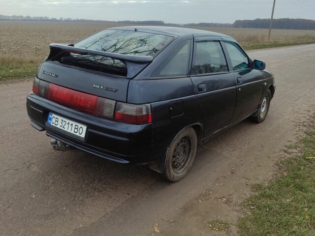 Черный ВАЗ 21124, объемом двигателя 1.6 л и пробегом 210 тыс. км за 750 $, фото 3 на Automoto.ua