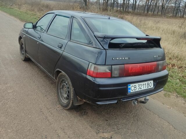 Черный ВАЗ 21124, объемом двигателя 1.6 л и пробегом 210 тыс. км за 750 $, фото 4 на Automoto.ua