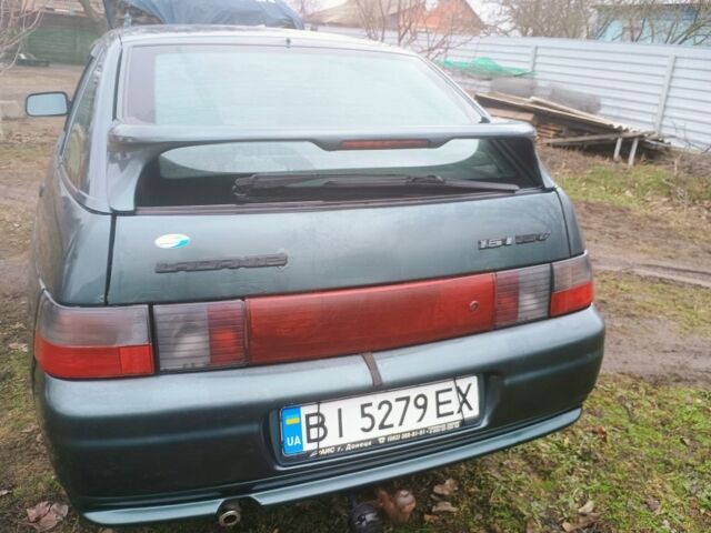 Зеленый ВАЗ 21124, объемом двигателя 1.6 л и пробегом 146 тыс. км за 1900 $, фото 4 на Automoto.ua