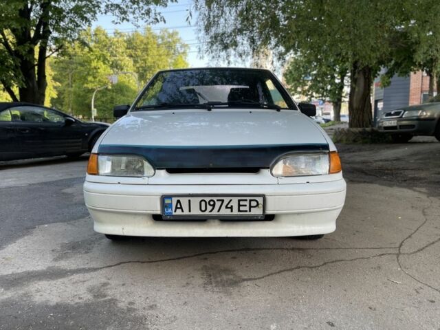 Белый ВАЗ 2113 Самара, объемом двигателя 1.5 л и пробегом 107 тыс. км за 1500 $, фото 1 на Automoto.ua