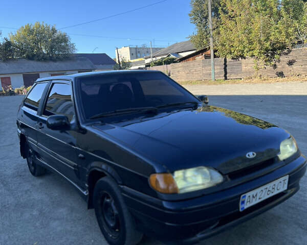 Чорний ВАЗ 2113 Самара, об'ємом двигуна 1.5 л та пробігом 201 тис. км за 1600 $, фото 1 на Automoto.ua