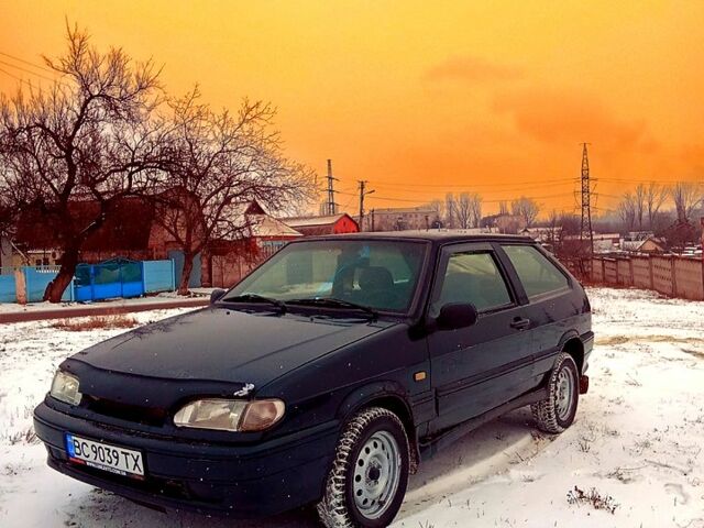 Черный ВАЗ 2113 Самара, объемом двигателя 1.5 л и пробегом 248 тыс. км за 1400 $, фото 1 на Automoto.ua