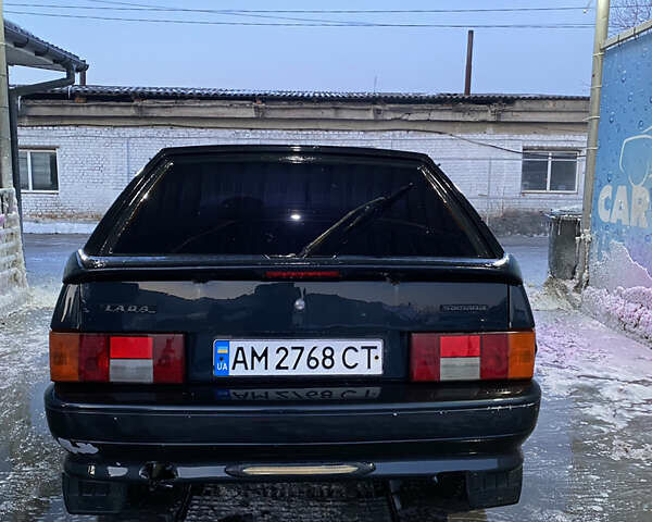 Черный ВАЗ 2113 Самара, объемом двигателя 1.5 л и пробегом 199 тыс. км за 1650 $, фото 11 на Automoto.ua