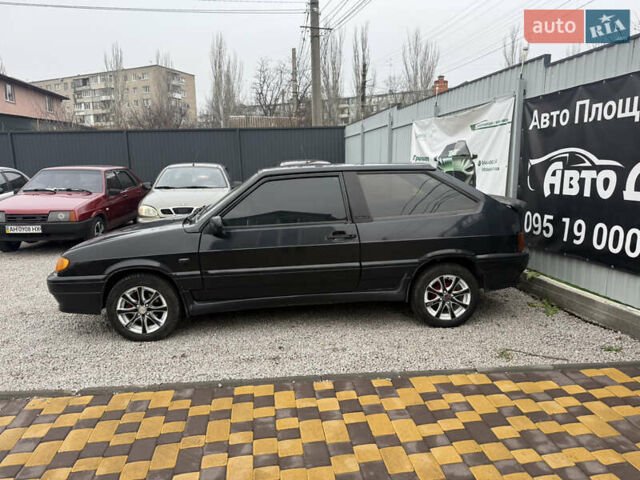 Черный ВАЗ 2113 Самара, объемом двигателя 1.5 л и пробегом 230 тыс. км за 1200 $, фото 3 на Automoto.ua