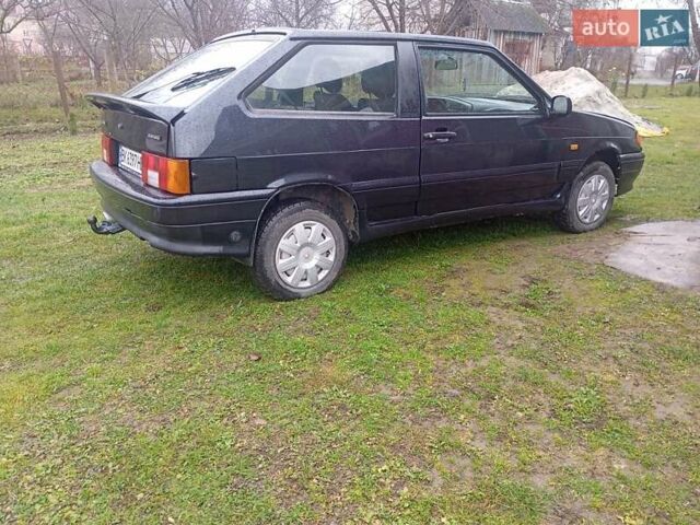 Черный ВАЗ 2113 Самара, объемом двигателя 1.5 л и пробегом 250 тыс. км за 1350 $, фото 4 на Automoto.ua