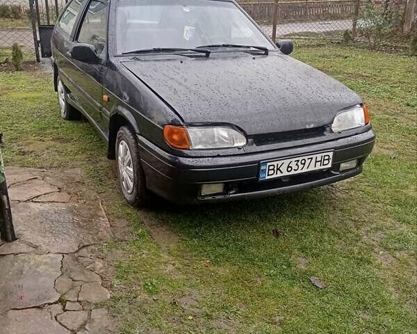Черный ВАЗ 2113 Самара, объемом двигателя 1.5 л и пробегом 250 тыс. км за 1350 $, фото 3 на Automoto.ua