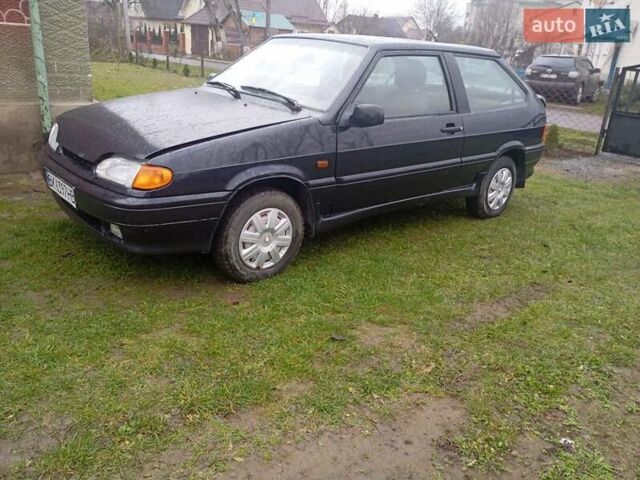 Черный ВАЗ 2113 Самара, объемом двигателя 1.5 л и пробегом 250 тыс. км за 1350 $, фото 1 на Automoto.ua
