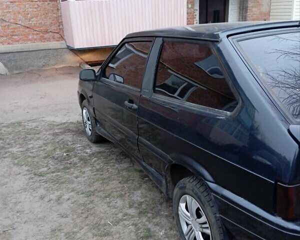 Черный ВАЗ 2113 Самара, объемом двигателя 1.6 л и пробегом 207 тыс. км за 1400 $, фото 3 на Automoto.ua