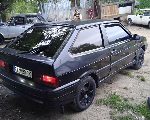 Черный ВАЗ 2113 Самара, объемом двигателя 1.57 л и пробегом 100 тыс. км за 1350 $, фото 7 на Automoto.ua