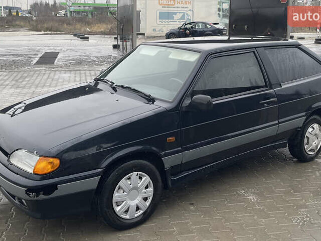 Черный ВАЗ 2113 Самара, объемом двигателя 1.6 л и пробегом 299 тыс. км за 1300 $, фото 4 на Automoto.ua