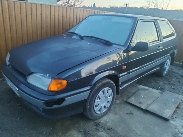 Черный ВАЗ 2113 Самара, объемом двигателя 1.6 л и пробегом 300 тыс. км за 1050 $, фото 2 на Automoto.ua