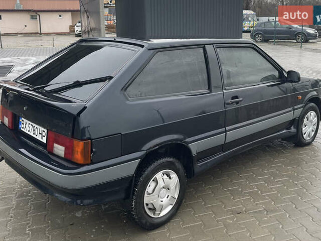 Черный ВАЗ 2113 Самара, объемом двигателя 1.6 л и пробегом 299 тыс. км за 1300 $, фото 3 на Automoto.ua