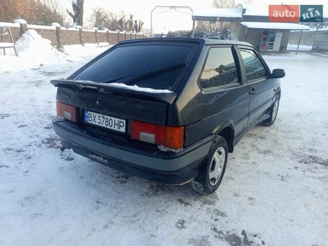 Черный ВАЗ 2113 Самара, объемом двигателя 1.6 л и пробегом 300 тыс. км за 1333 $, фото 1 на Automoto.ua