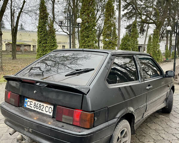 Черный ВАЗ 2113 Самара, объемом двигателя 1.6 л и пробегом 220 тыс. км за 1600 $, фото 2 на Automoto.ua