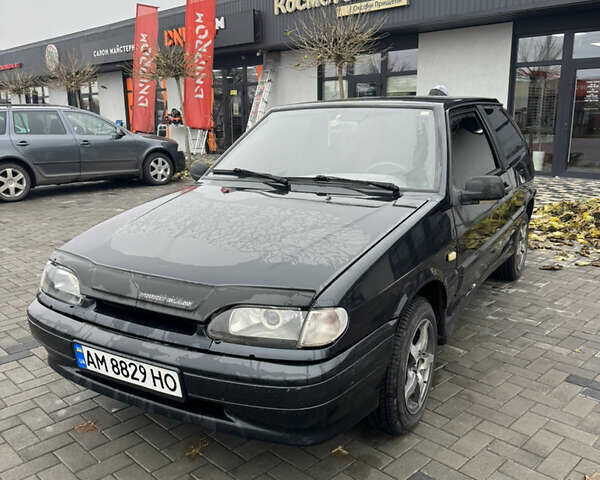 Черный ВАЗ 2113 Самара, объемом двигателя 1.6 л и пробегом 50 тыс. км за 1950 $, фото 2 на Automoto.ua