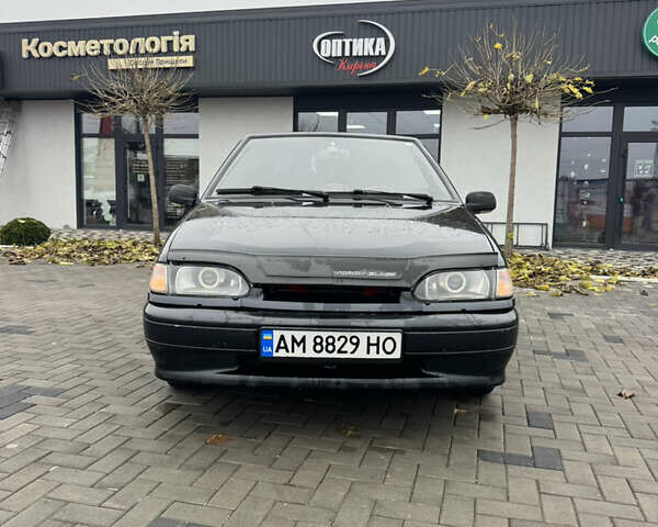 Черный ВАЗ 2113 Самара, объемом двигателя 1.6 л и пробегом 50 тыс. км за 1950 $, фото 6 на Automoto.ua