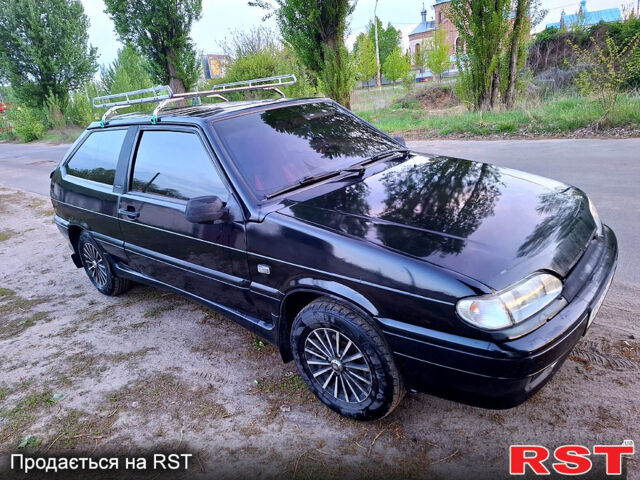 Черный ВАЗ 2113 Самара, объемом двигателя 1.6 л и пробегом 122 тыс. км за 1500 $, фото 2 на Automoto.ua