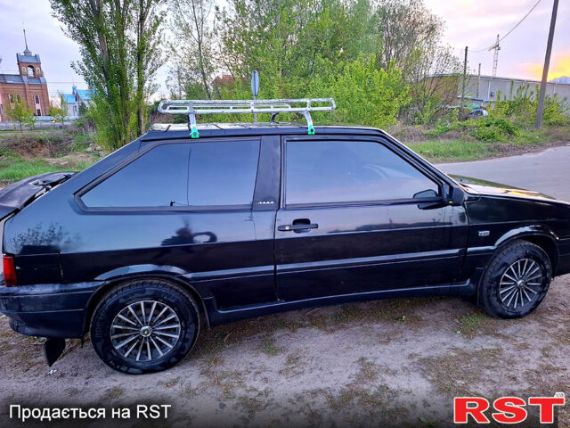 Черный ВАЗ 2113 Самара, объемом двигателя 1.6 л и пробегом 122 тыс. км за 1500 $, фото 3 на Automoto.ua