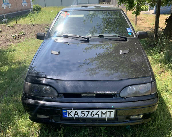 Черный ВАЗ 2113 Самара, объемом двигателя 1.6 л и пробегом 100 тыс. км за 3500 $, фото 1 на Automoto.ua