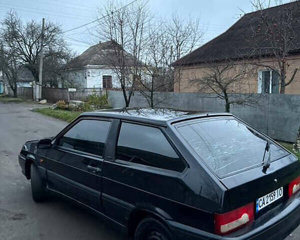 Черный ВАЗ 2113 Самара, объемом двигателя 1.6 л и пробегом 150 тыс. км за 1750 $, фото 2 на Automoto.ua