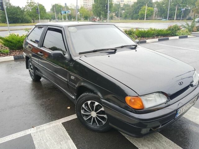 Черный ВАЗ 2113 Самара, объемом двигателя 1.6 л и пробегом 350 тыс. км за 1429 $, фото 1 на Automoto.ua