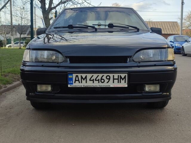 Черный ВАЗ 2113 Самара, объемом двигателя 1.6 л и пробегом 220 тыс. км за 1900 $, фото 2 на Automoto.ua