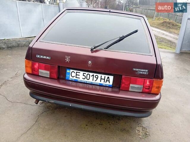 Красный ВАЗ 2113 Самара, объемом двигателя 1.6 л и пробегом 116 тыс. км за 1750 $, фото 4 на Automoto.ua