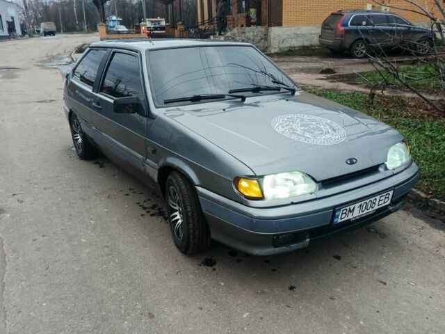 Серый ВАЗ 2113 Самара, объемом двигателя 1.5 л и пробегом 200 тыс. км за 1350 $, фото 13 на Automoto.ua