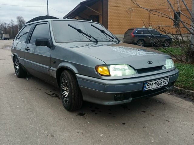 Серый ВАЗ 2113 Самара, объемом двигателя 1.5 л и пробегом 200 тыс. км за 1350 $, фото 14 на Automoto.ua