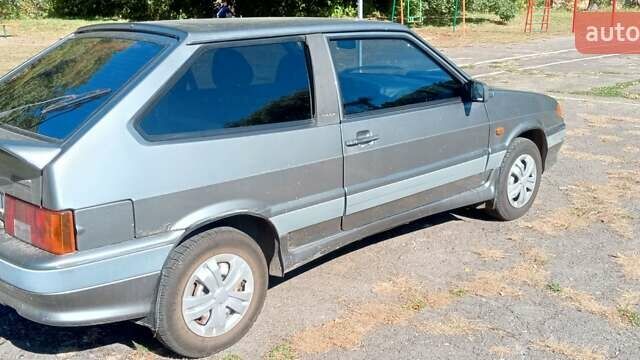 Серый ВАЗ 2113 Самара, объемом двигателя 1.5 л и пробегом 95 тыс. км за 2400 $, фото 2 на Automoto.ua