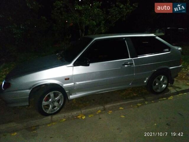 Серый ВАЗ 2113 Самара, объемом двигателя 1.6 л и пробегом 260 тыс. км за 3300 $, фото 3 на Automoto.ua