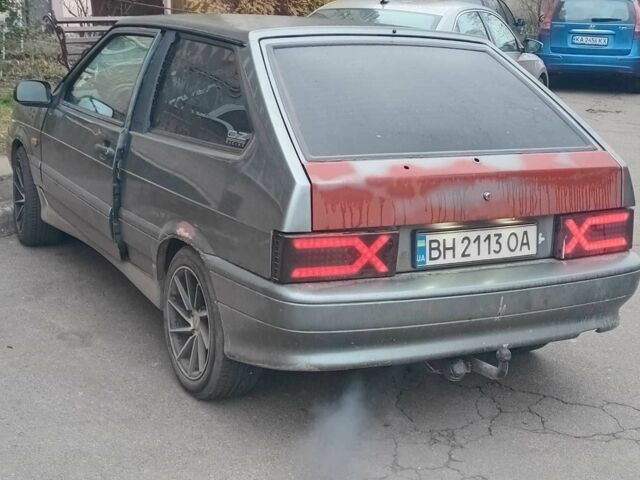 Серый ВАЗ 2113 Самара, объемом двигателя 1.6 л и пробегом 198 тыс. км за 3100 $, фото 2 на Automoto.ua