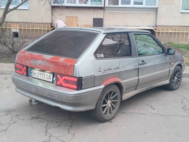 Серый ВАЗ 2113 Самара, объемом двигателя 1.6 л и пробегом 198 тыс. км за 3100 $, фото 1 на Automoto.ua