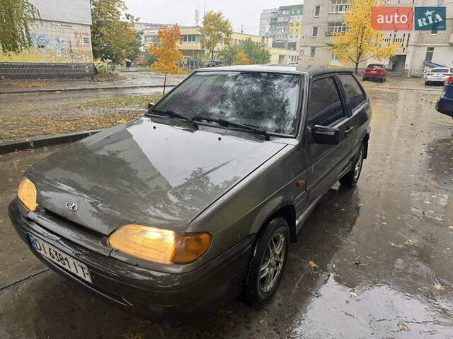 Серый ВАЗ 2113 Самара, объемом двигателя 1.6 л и пробегом 250 тыс. км за 1250 $, фото 4 на Automoto.ua