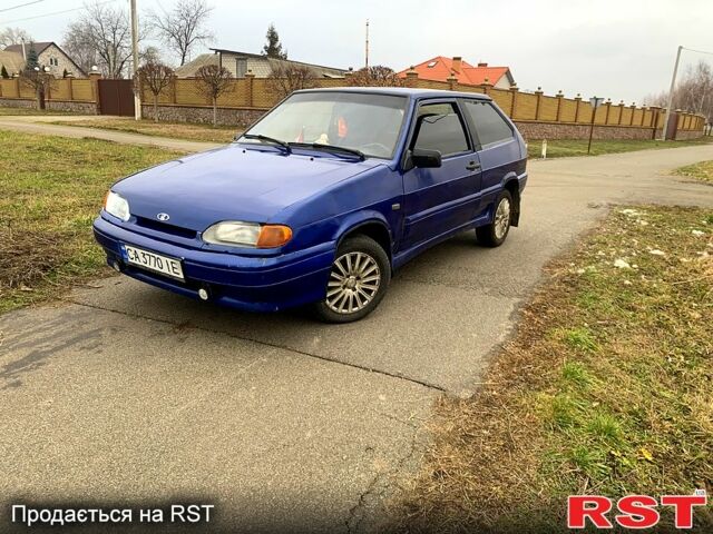 Синий ВАЗ 2113 Самара, объемом двигателя 1.5 л и пробегом 267 тыс. км за 1100 $, фото 1 на Automoto.ua