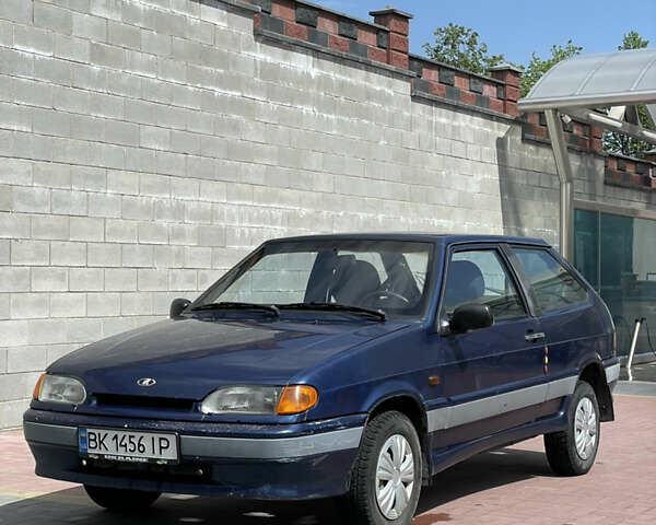 Синій ВАЗ 2113 Самара, об'ємом двигуна 1.5 л та пробігом 215 тис. км за 1100 $, фото 1 на Automoto.ua