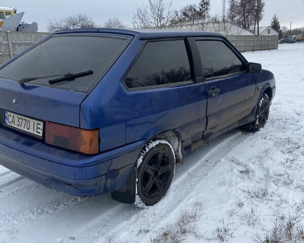 Синий ВАЗ 2113 Самара, объемом двигателя 1.5 л и пробегом 270 тыс. км за 1250 $, фото 3 на Automoto.ua