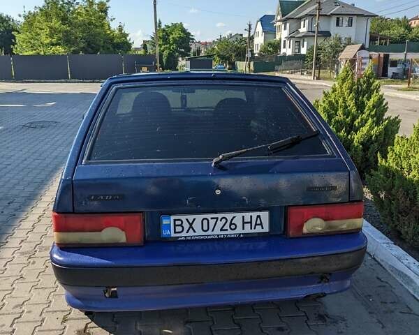 Синий ВАЗ 2113 Самара, объемом двигателя 1.5 л и пробегом 243 тыс. км за 1200 $, фото 4 на Automoto.ua