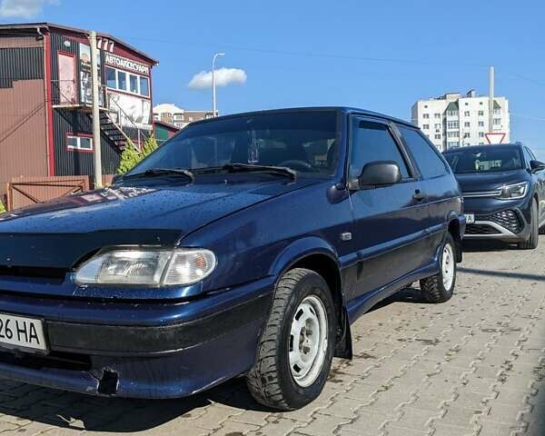 Синий ВАЗ 2113 Самара, объемом двигателя 1.5 л и пробегом 243 тыс. км за 1200 $, фото 3 на Automoto.ua
