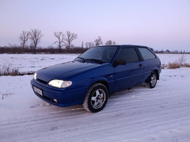 Синий ВАЗ 2113 Самара, объемом двигателя 1.6 л и пробегом 203 тыс. км за 2050 $, фото 1 на Automoto.ua