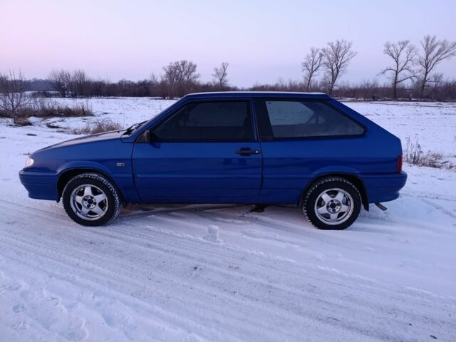 Синий ВАЗ 2113 Самара, объемом двигателя 1.6 л и пробегом 203 тыс. км за 2050 $, фото 2 на Automoto.ua