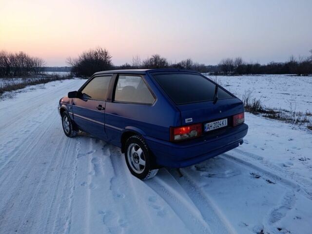 Синий ВАЗ 2113 Самара, объемом двигателя 1.6 л и пробегом 203 тыс. км за 2050 $, фото 3 на Automoto.ua