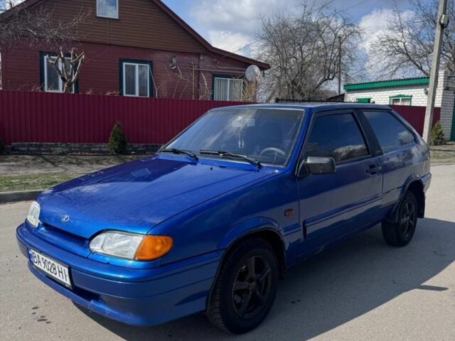 Синий ВАЗ 2113 Самара, объемом двигателя 1.6 л и пробегом 200 тыс. км за 1450 $, фото 2 на Automoto.ua